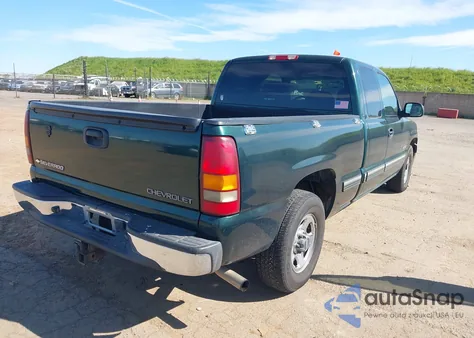 2002 Chevrolet Silverado 1500 Ls from USA, damaged, VIN 2GCEC19T921349391